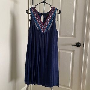 Luxology blue dress